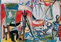 L’artiste et son modèle IV 1963 cubiste Pablo Picasso